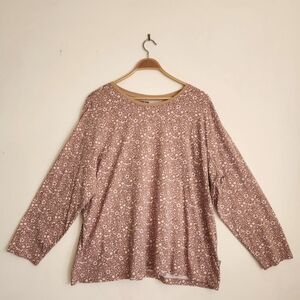 Lands End...Floral Print Women's Top